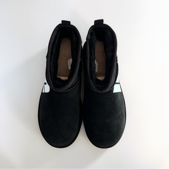 ‼️SOLD‼️UGG Classic Ultra Mini Chopd Black Boots - Picture 7 of 9